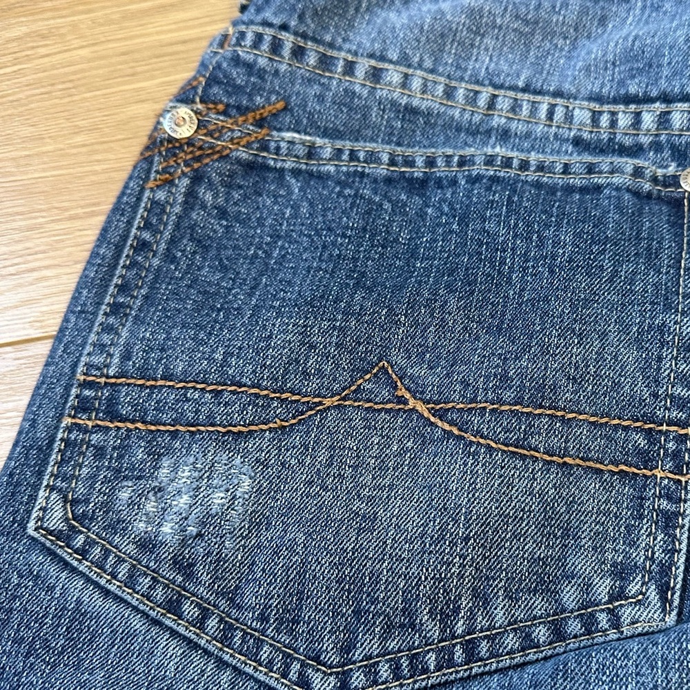 Avirex Men’s Relaxed Fit Jeans Sz 30 – Distressed Vintage Y2K Style - Picture 6 of 15